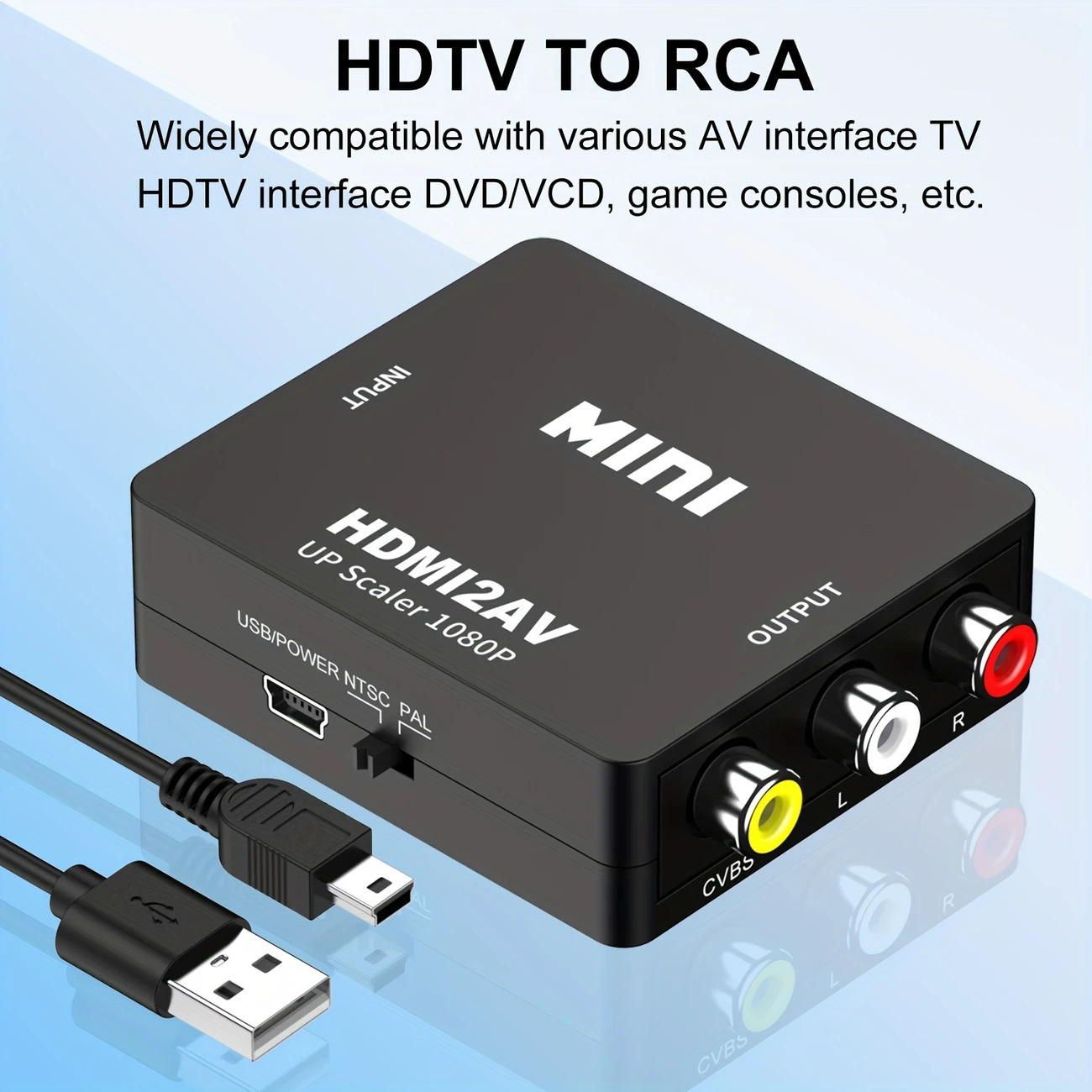 Adaptador HDMI a RCA