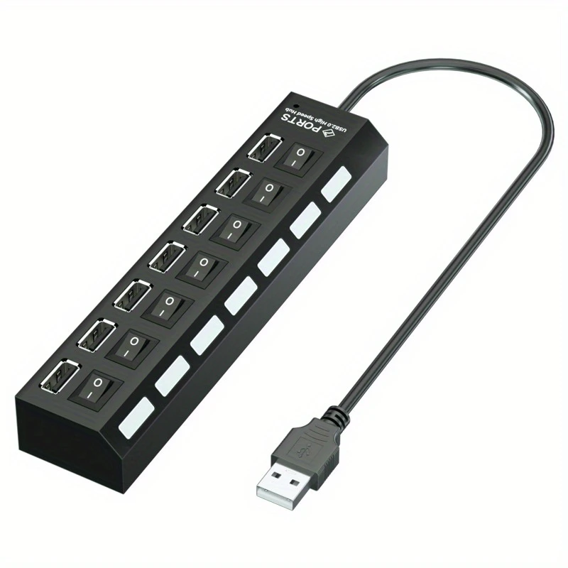 Hub USB 7 Puertos